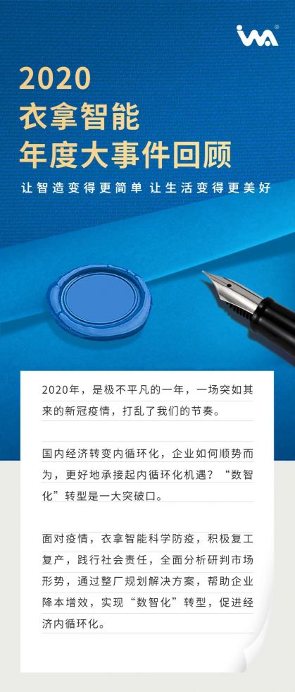 年終盤點(diǎn)｜衣拿智能2020年度大事件回顧！這一年，不簡(jiǎn)單！